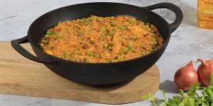 Kraft Infinity Pre-Seasoned Cast Iron Kadai
