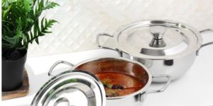 kraft roma stainless steel bowl