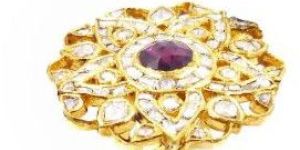 Traditional Indian Cocktail Polki Ring