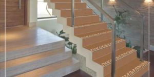 Jet Black Full Body Step Raiser Tiles