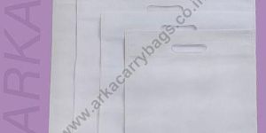 D Cut Plain Non Woven Bags