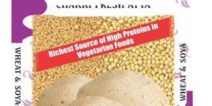 Wheat and Soya Chakki Fresh Atta