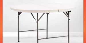 1.2 Meter Round Portable Folding HDPE Outdoor Picnic Garden Table