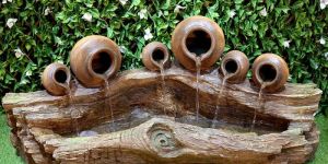 6 Pots Waterfall for Indoor and Outdoor Decor