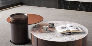 alaska marble glass top iron metal base center table