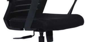 Elton Mid Back Ergonomic Office Chair - Black