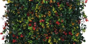 Multicolor Shade Artificial Vertical Green Garden Wall Tile