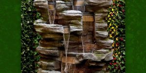 Stony Waterfall Sand Stone Water Fountain