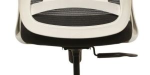 Venice Revolving Wooden Finish Chrome Base Office Chair