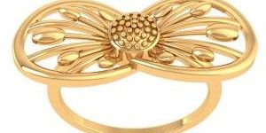 Butterfly Gold Ring