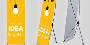 X Banner Stand 2.5x6