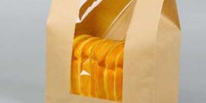 Plain Bread Paper Bag With Window