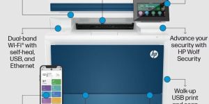 HP Color Laserjet Pro Mfp 4303fdw Printer