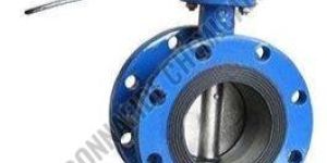 Wafer Double Flanged Butterfly Valve