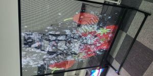 Indoor Transparent Mesh LED Screen