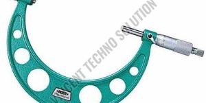 Insize Outside Micrometer With Interchangeable Anvils