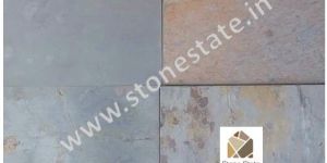 Black Rustic Slate Stone Slab