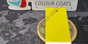 Zink Yellow Glossy Pure Polyester Powder Coating Powder