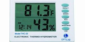 Digital Thermo Hygrometer with Clock
