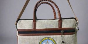 Cotton Fabric Laptop Bag