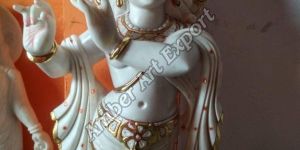 Lord Krishna Marble Stone Murti