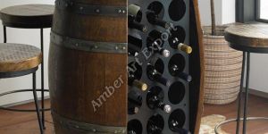 Solid Wood Decorative Bar Barrels