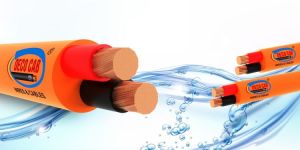 10.0 Sq.mm. 2 Core Round Flexible Cable