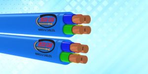 16.0 Sq.mm. 3 Core Round Flexible Double Sheathed Cable