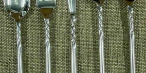 5 Piece Polished Stainless Steel Cutlery Set
