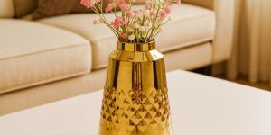Hammered Flower Vase