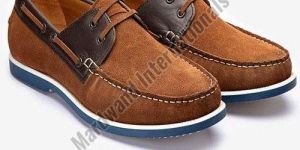 Premium Brown Leather Loafer Shoes