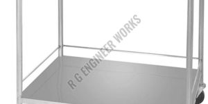 Stainless Steel Clinical Surgical Instrument Trolley