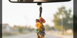 Wire Wrapped Hanging Holistic Healing Natural 7 Chakra Pendant