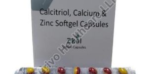 Calcitriol, Calcium & Zinc Softgel Capsules