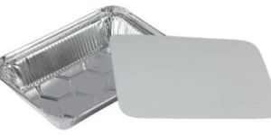 Rectangular 750 Ml Aluminium Foil Container