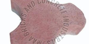 40mm Red Concrete Cosmic Paver Blocks