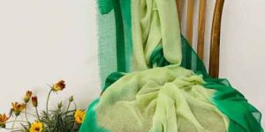 Wool Silk Tie Dye Casual Wear Scarves