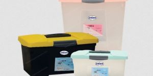 Plastic Storage Boxes With Handle