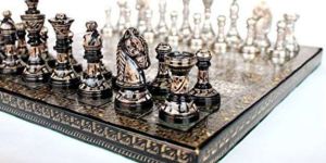 Premium Brass Chess Board Game Set