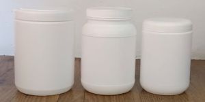 Plastic Round Jars