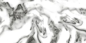 400400mm Bianco Nero High Contrast Fluid Marble Tile