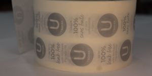 Logo Printed Release Coated Paper Roll