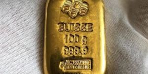 Pure Gold Bullion Bar