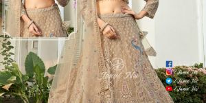 Luxury Soft Gorgette Net Heavy Work Lehenga