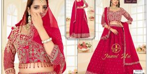 Soft Georgette Heavy Embroidery Lehenga