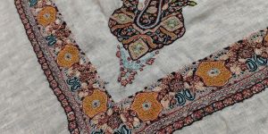 Embroidered Sangeen Pashmina Head Scraf