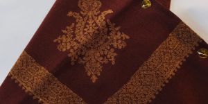 Premium Mussar Single Thread Embroidered Head Scarf