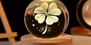 Crystal Ball Flower Night Light