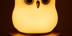 Silicone Owl Night Lamp