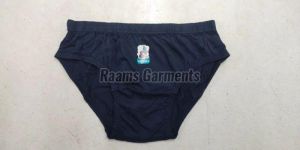 Ladies Navy Blue Plain Cotton Panties